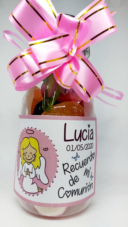 Bote de chuches personalizada de 250cc